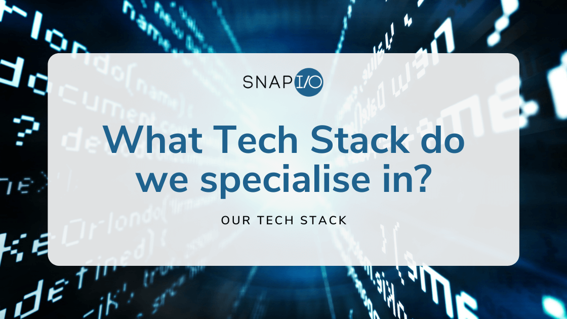 Snapio Blog Tech Stack